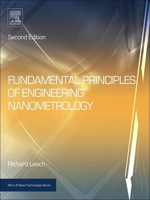cover image of Fundamental Principles of Engineering Nanometrology
